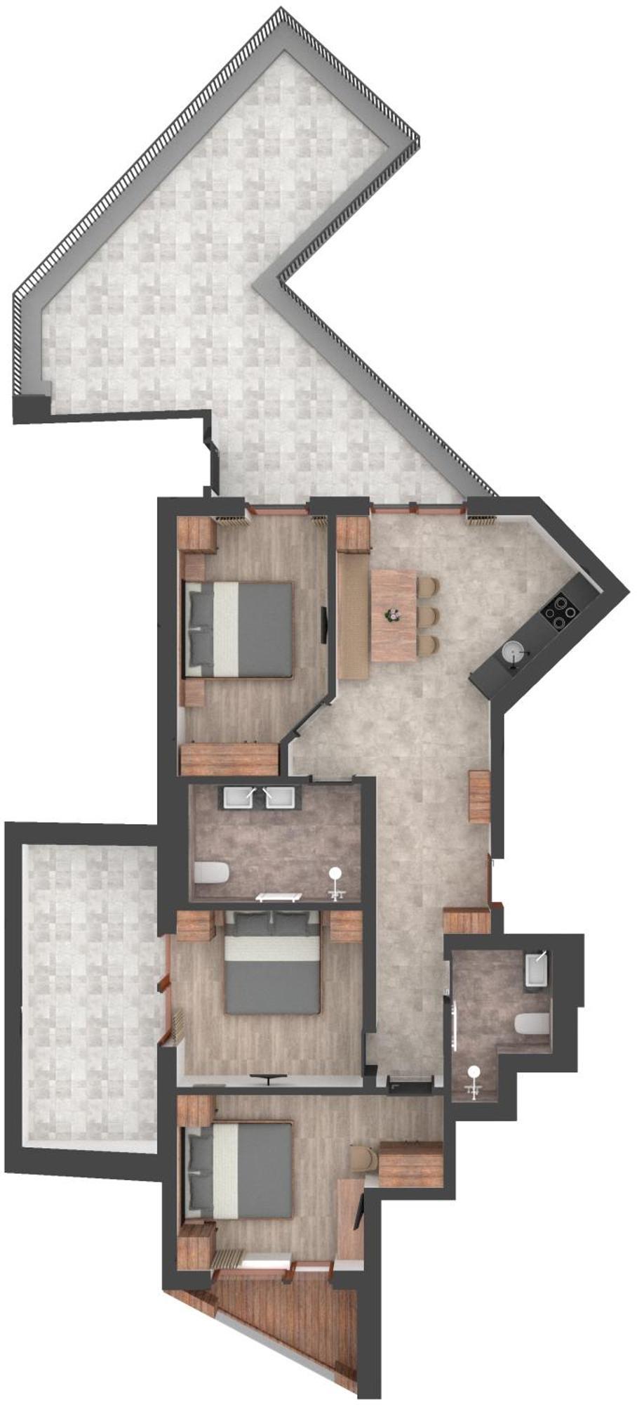 פיס Aparthotel Fernblick מראה חיצוני תמונה