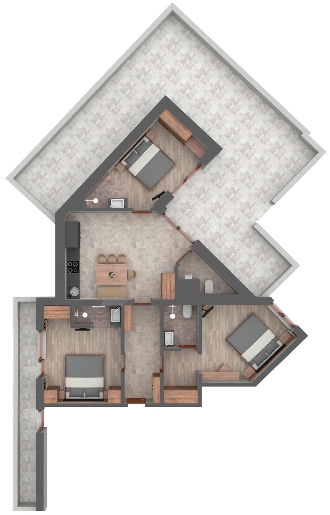 פיס Aparthotel Fernblick מראה חיצוני תמונה